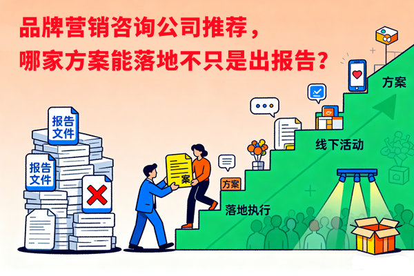 品牌營(yíng)銷咨詢公司推薦，哪家方案能落地不只是出報(bào)告？