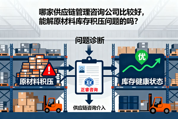 哪家供應(yīng)鏈管理咨詢公司比較好，能解原材料庫(kù)存積壓?jiǎn)栴}的嗎？
