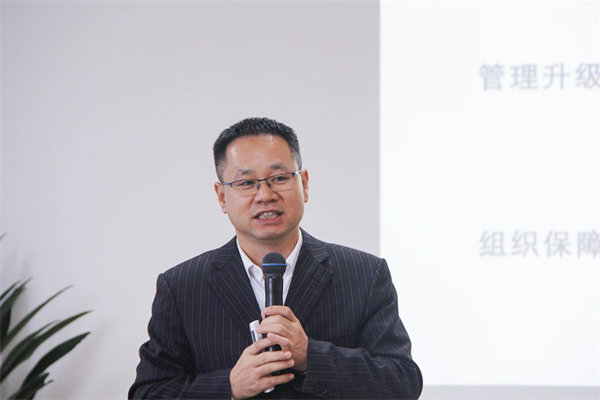 正睿項目總監(jiān)魏仁貴老師致辭